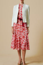 Stretch Chiffon: Long Mermaid Dress