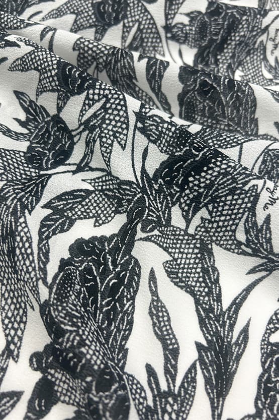 Stretch Chiffon: Long Mermaid Dress