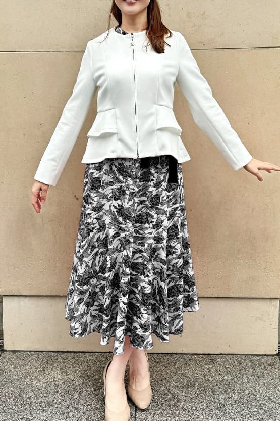 Stretch Chiffon: Long Mermaid Dress