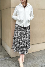 Stretch Chiffon: Long Mermaid Dress