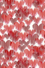 Stretch Chiffon: Stretch Chiffon Heart Long Mermaid Dress