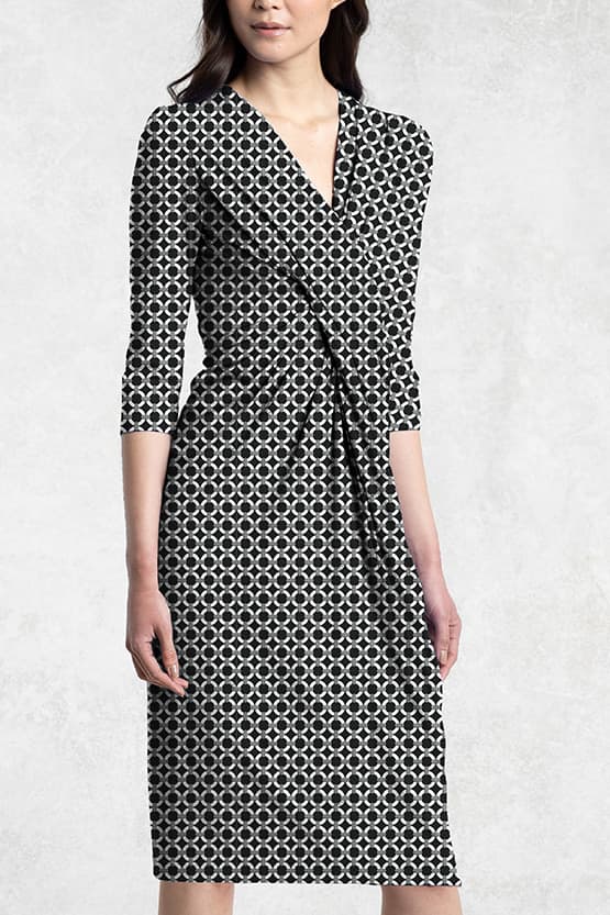 Gray Circle Venus One-Piece Dress - Size 13