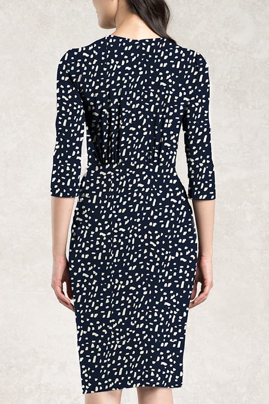 Navy Pluie Venus Dress - Size 13