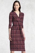 Red Tartan Check Venus Dress - Size 13