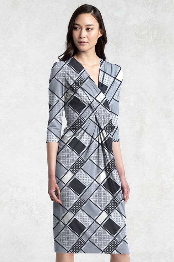 Grey Pavé Venus Dress - Size 13