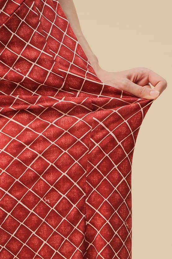 Stretch Jersey Gathered Dress