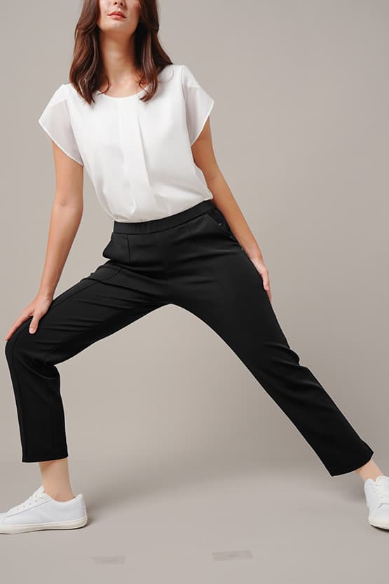 Space Material: Tapered Pants