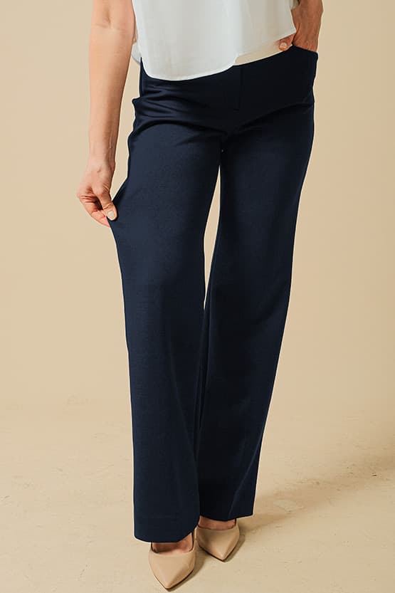 Space Material: Wide Pants