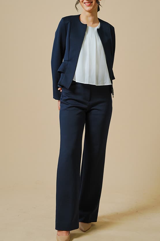 Space Material: Wide Pants