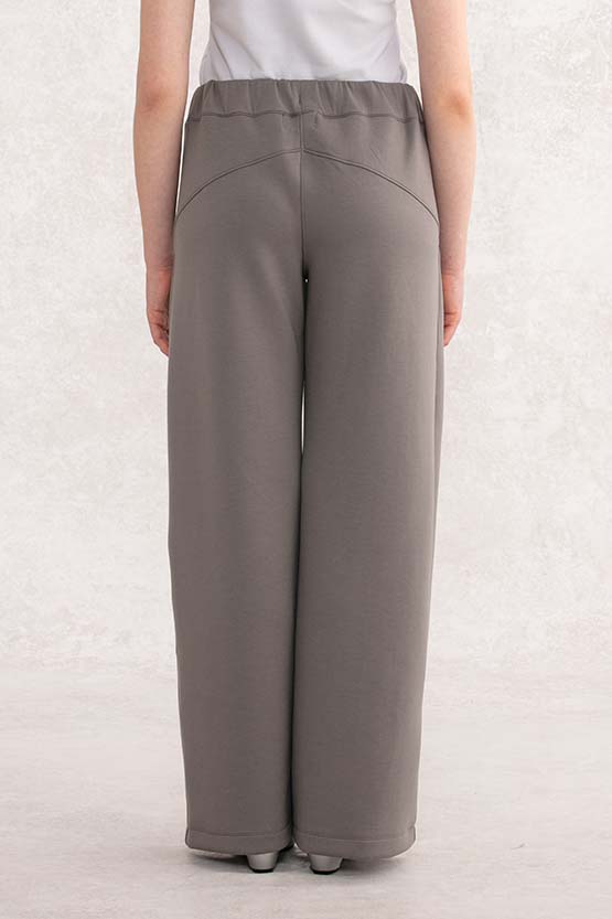 Taupe Relaxed Wide Pants