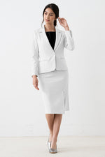 All-Season Material: Smart Stretch Wrap Skirt