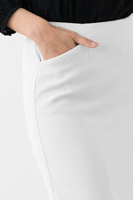 All-Season Material: Smart Stretch Wrap Skirt