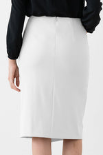 All-Season Material: Smart Stretch Wrap Skirt