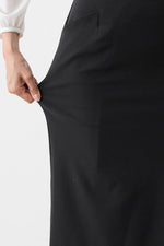 All-Season Material: Smart Stretch Wrap Skirt