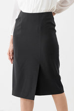 All-Season Material: Smart Stretch Wrap Skirt
