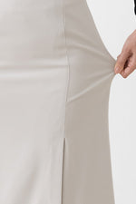 All-Season Material: Smart Stretch Wrap Skirt