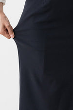 All-Season Material: Smart Stretch Wrap Skirt