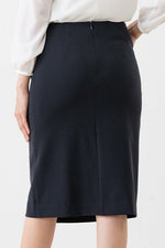 All-Season Material: Smart Stretch Wrap Skirt