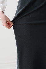 Stretch Jacquard: Geo Jacquard Wrap Skirt