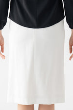 All-Season Material: Smart Stretch Front Vent Skirt