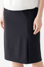 All-Season Material: Smart Stretch Front Vent Skirt