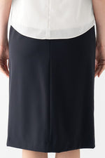 All-Season Material: Smart Stretch Front Vent Skirt