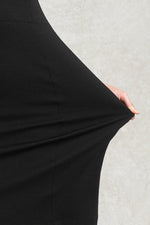 All-Season Material: Smart Stretch Front Vent Skirt