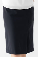 All-Season Material: Smart Stretch Front Vent Skirt
