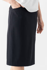 All-Season Material: Smart Stretch Front Vent Skirt