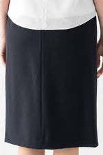 All-Season Material: Smart Stretch Front Vent Skirt