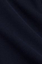 Reproduction / Double Jersey: Navy Mid-Calf A-Line Skirt