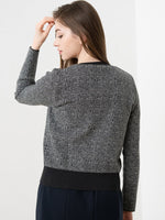 Grey Knit Cardigan