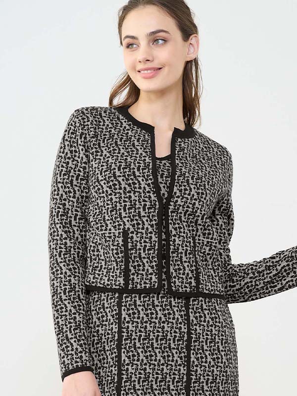 Mosaic Short Cardigan