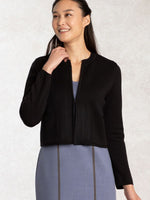 Black Short Cardigan