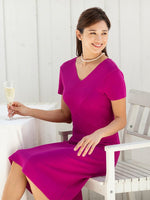 Sweet Potato Cross Knit Dress