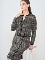 Mosaic Short Cardigan