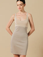 Sleeveless: Greige Body-Shaping Warm Underdress