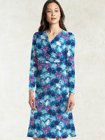 Turquoise Margaret Gather Dress