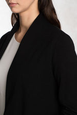 Black Kanazawa Short Cardigan