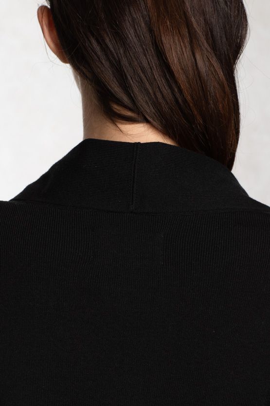 Black Kanazawa Short Cardigan