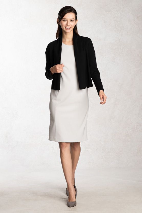 Black Kanazawa Short Cardigan