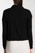 Black Kanazawa Short Cardigan