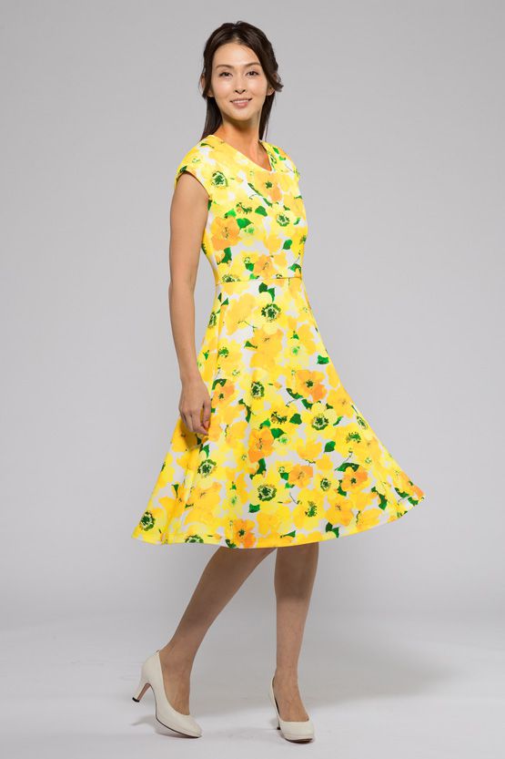 Limone Flare Dress