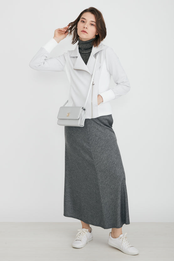 Light Gray Flight Riders Jacket