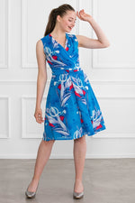 Stretch Chiffon: Aquarium Marilyn Dress