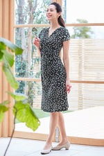Olive Clover Gathered Dress