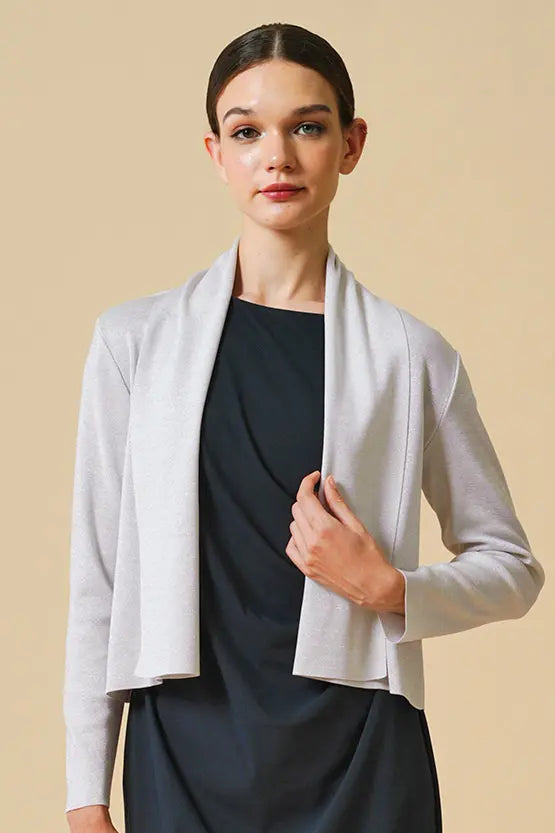 Short cardigan made in Niigata