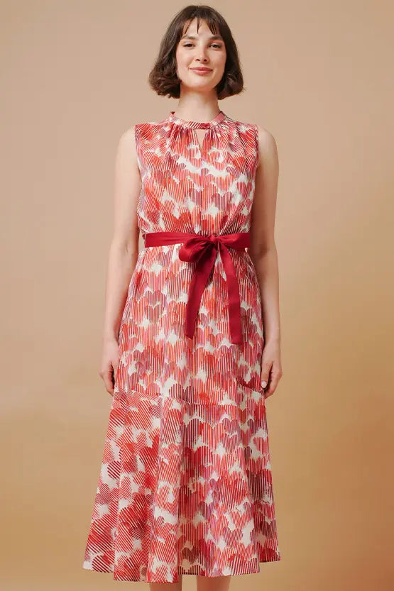 Stretch Chiffon: Stretch Chiffon Heart Long Mermaid Dress