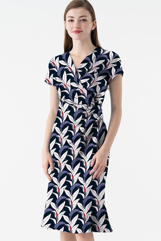 Taisho Roman Gathered Dress
