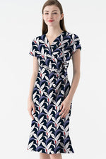 Taisho Roman Gathered Dress